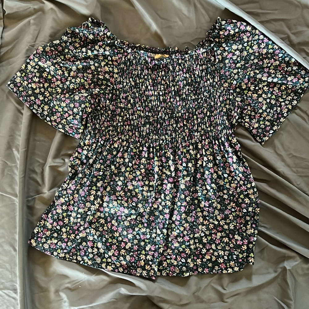 Teen size floral shirt